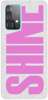 Etui Brokat SHINING różowe SHINE na Samsung Galaxy A52 5G