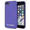 Etui Karl Lagerfeld KLHCI8SLVOG iPhone 7/8 hardcase fioletowy/purple Silicone