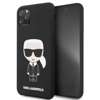 Etui Karl Lagerfeld KLHCN65SLFKBK iPhone 11 Pro Max  hardcase czarny/black Silicone Iconic