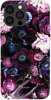Etui ROAR JELLY purpurowa kompozycja kwiatowa na Apple iPhone 13 PRO MAX