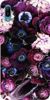 Etui ROAR JELLY purpurowa kompozycja kwiatowa na Huawei Y6 2019