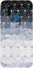 Etui SPIGEN Liquid Crystal art deco błękitne na Samsung Galaxy M21