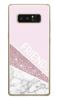 Etui dla przyjaciół friends glitter różowy na Samsung Galaxy Note 8