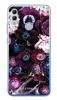 Etui purpurowa kompozycja kwiatowa na Huawei Honor 10 Lite