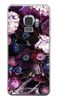 Etui purpurowa kompozycja kwiatowa na Samsung Galaxy S9