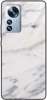 Etui szklane GLASS CASE szary marmur Xiaomi 12 PRO 5G 