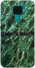 Foto Case Huawei Mate 30 Lite zielony marmur