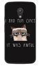 Foto Case Motorola Moto E4 grumpy cat