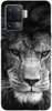 Foto Case Oppo Reno 5 Lite Czarno-biały lew