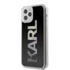 Karl Lagerfeld KLHCP12MKLMLBK iPhone 12/12 Pro 6,1" czarny/black hardcase Karl Logo Glitter
