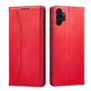 Magnet Fancy Case etui do Samsung Galaxy A13 5G pokrowiec portfel na karty kartę podstawka czerwony