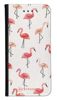 Portfel Wallet Case Huawei P40 Lite E różowe flamingi