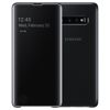 Samsung Clear View Cover futerał etui z inteligentną klapką Samsung Galaxy S10 Plus czarny (EF-ZG975CBEGWW)